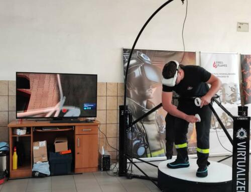 pokazy z wykorzystaniem Trenażera VR Fire&Flames