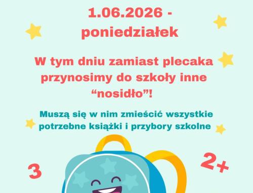 Już w przyszły poniedziałek 1 czerwca z okazji Dnia Dziecka…