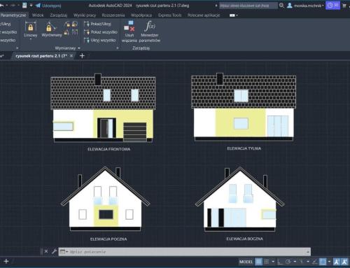 Nasi uczniowie w klasach technikum budownictwa uczą się między innymi projektowania…